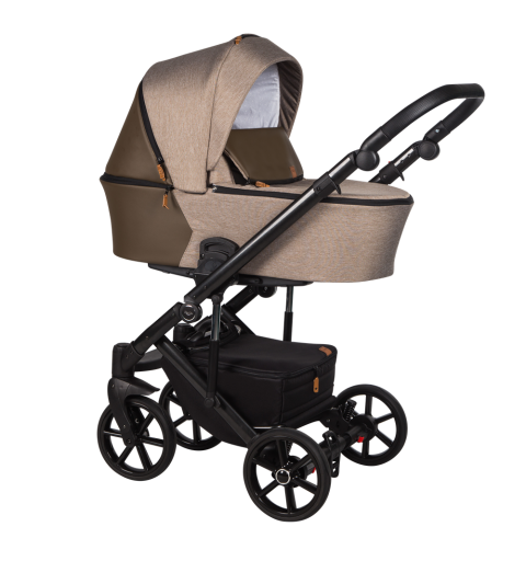 Baby Merc Mosca - wózek wielofunkcyjny, zestaw 2w1 z opcją 3w1 i 4w1 | MO/MO02/B